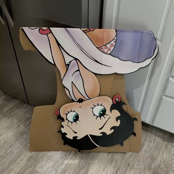 Vtg Betty Boop Marilyn Monroe 64” Cardboard Cutout 1987 Life Size VERY R… - Picture 7 of 8